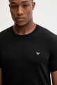 Odzież Emporio Armani Underwear t-shirt lounge 2-pack EM000391.AF10776 czarny