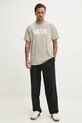 Vans t-shirt bawełniany VN000GGGZUJ1 beżowy SS25