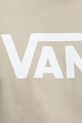 Vans t-shirt bawełniany VN000GGGZUJ1 beżowy