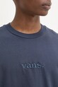 Vans t-shirt bawełniany VN000HPZJDU1 granatowy