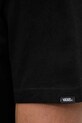 Vans tricou din bumbac VN000M3YBLK1 negru