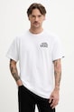 Odzież Vans t-shirt bawełniany VN000M3YWHT1 biały