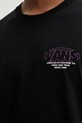 Bavlnené tričko Vans VN000M4CBLK1 čierna