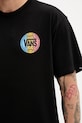 Vans pamut póló VN000M6RBLK1 fekete