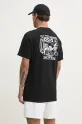 Îmbrăcăminte Vans tricou din bumbac VN000NHPBLK1 negru