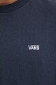 Vans t-shirt bawełniany VN000P1PJDU1 granatowy