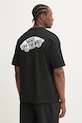 Odzież Vans t-shirt bawełniany VN000P50Y281 czarny