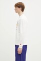 Βαμβακερή μπλούζα με μακριά μανίκια Human Made Graphic L/S T-Shirt HM29CS019 λευκό SS25
