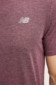 Тениска за бягане New Balance Athletics MT41253FDP виолетов