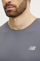 Тениска за бягане New Balance Race Day MT43213GT сив
