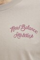 Тениска New Balance MT43556ADS бежов