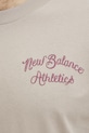 Тениска New Balance MT43556ADS бежов