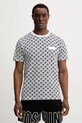 Moschino Underwear t-shirt lounge wzorzyste czarny 0704.4417