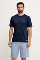 Moschino Underwear t-shirt piżamowy 0710.4315 granatowy SS25