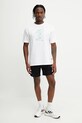 New Balance t-shirt bawełniany MT51978WT biały SS25