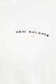 New Balance tricou din bumbac MT51507SST bej