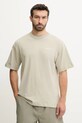 47 brand t-shirt bawełniany MLB New York Yankees nadruk beżowy BB017TMOPWI656855F5