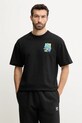 47 brand tricou din bumbac MLB LA Dodgers Sundale BB012TMYZSR646066JK negru SS25