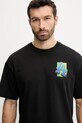 Îmbrăcăminte 47 brand tricou din bumbac MLB LA Dodgers Sundale BB012TMYZSR646066JK negru