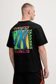 Ruházat 47 brand pamut póló MLB New York Yankees BB017TMYZSR656748JK fekete