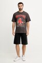 47 brand t-shirt bawełniany MLB Boston Red Sox BB002TMKBRU643625C9 szary SS25