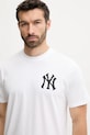 47 brand tricou din bumbac MLB New York Yankees alb BB017TMBECT657649WW