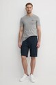 Bombažna kratka majica Aeronautica Militare TS2376J592 siva SS25