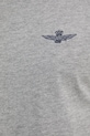 Βαμβακερό μπλουζάκι Aeronautica Militare TS2376J592 γκρί