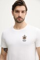 Бавовняна футболка Aeronautica Militare білий TS2391J592