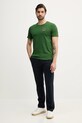 Бавовняна футболка Aeronautica Militare TS2391J592 зелений SS25