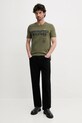 Хлопковая футболка Aeronautica Militare TS2401J592 зелёный SS25