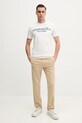 Bavlněné tričko Aeronautica Militare TS2407J677 bílá SS25