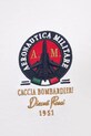 Bavlněné tričko Aeronautica Militare TS2408J592 béžová