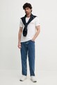 Памучна тениска Aeronautica Militare TS2410J592 бежов SS25