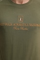 Βαμβακερό μπλουζάκι Aeronautica Militare TS2410J592 πράσινο