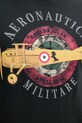 Aeronautica Militare tricou din bumbac TS2414J641 negru