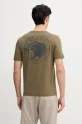 Abbigliamento Aeronautica Militare t-shirt in cotone TS2424J641 verde