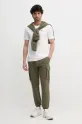 Aeronautica Militare t-shirt in cotone TS2429J634 beige SS25