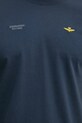 Βαμβακερό μπλουζάκι Aeronautica Militare TS2429J634 σκούρο μπλε