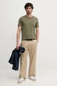 Aeronautica Militare t-shirt in cotone TS2429J634 verde SS25