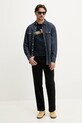 Guess Jeans t-shirt bawełniany M5GI54.K8FQ4 granatowy SS25