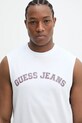 Guess Jeans tricou din bumbac alb M5GP31.K8HM0