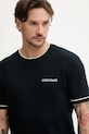 Хлопковая футболка Guess Jeans тёмно-синий M5GR17.Z3HM1