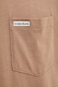 Бавовняна футболка Guess Jeans M5RI74.K8FQ4 коричневий