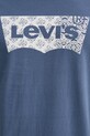 Bavlněné tričko Levi's GRAPHIC CREWNECK TEE 22491.1812 modrá