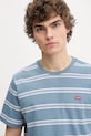 Bavlněné tričko Levi's SS ORIGINAL HM TEE modrá 56605.0263
