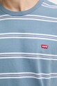 Bavlněné tričko Levi's SS ORIGINAL HM TEE 56605.0263 modrá