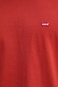 Βαμβακερό μπλουζάκι Levi's SS ORIGINAL HM TEE 56605.0298 πορτοκαλί
