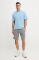 Βαμβακερό μπλουζάκι BALR. B1112.1284 μπλε SS25