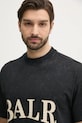 BALR. t-shirt bawełniany czarny B1112.1284